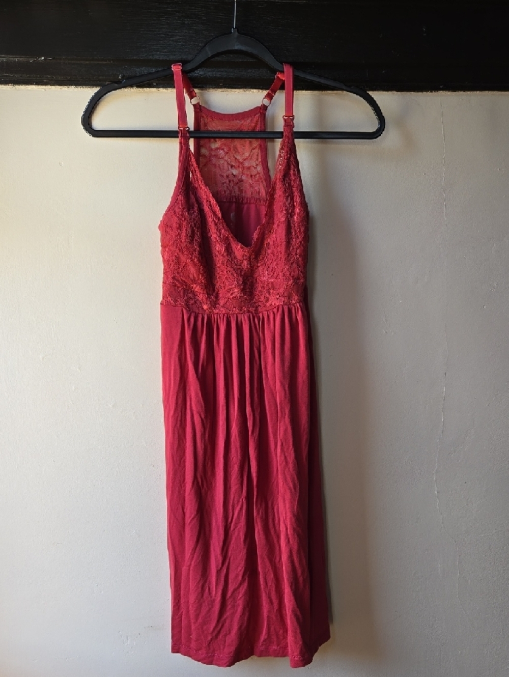 Kindred Bravely Lucille Maternity & Nursing Nightgown - Red XS